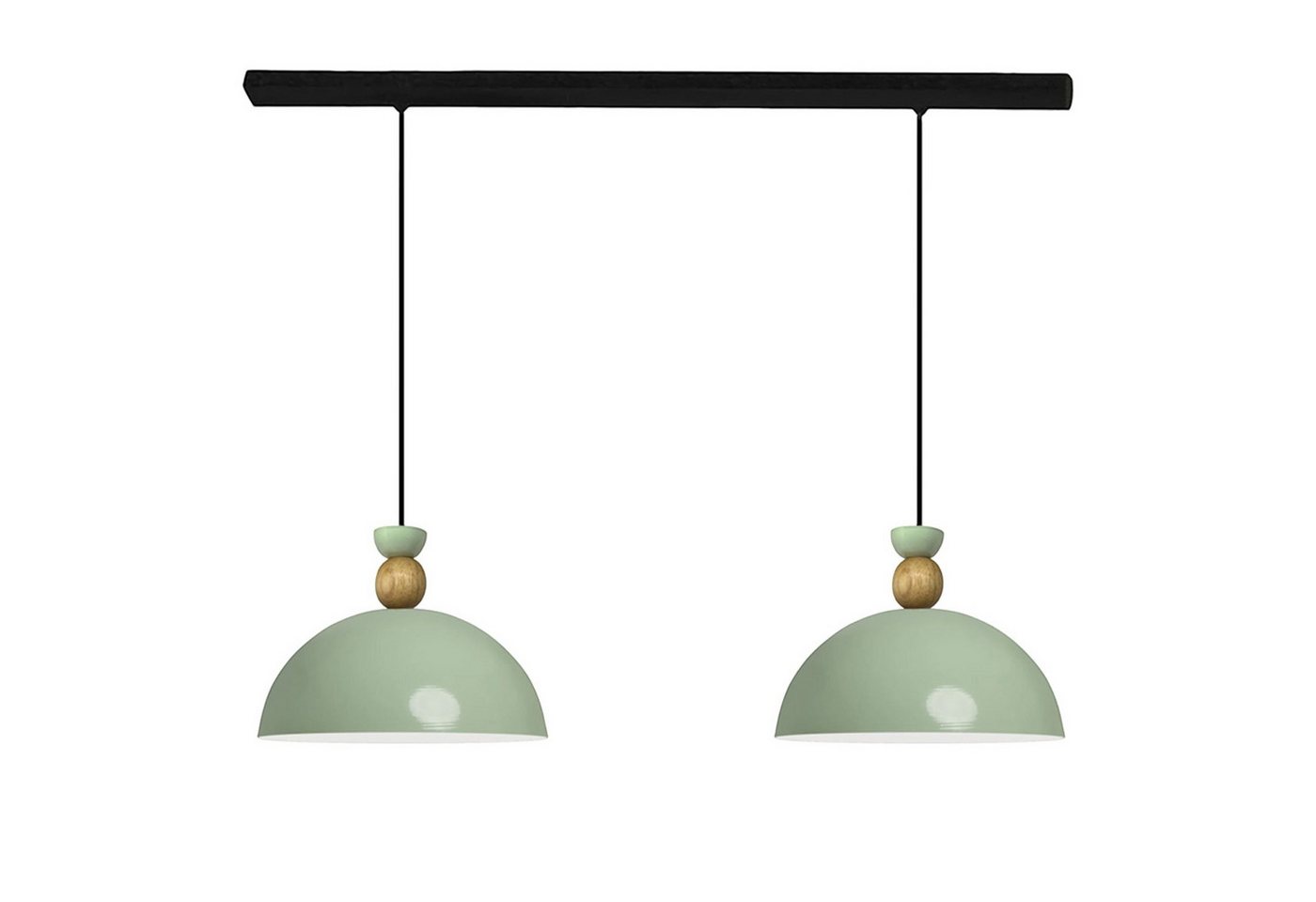 Bamyum Pendelleuchte Bamyum Yimpi Doppelleuchter Metall Moderne Pendelleuchte, ohne Leuchtmittel Bild 4