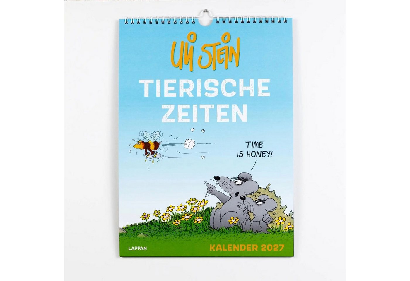 Lappan Verlag Wandkalender Uli Stein Tierische Zeiten 2027: Monatskalender für die Wand Bild 2