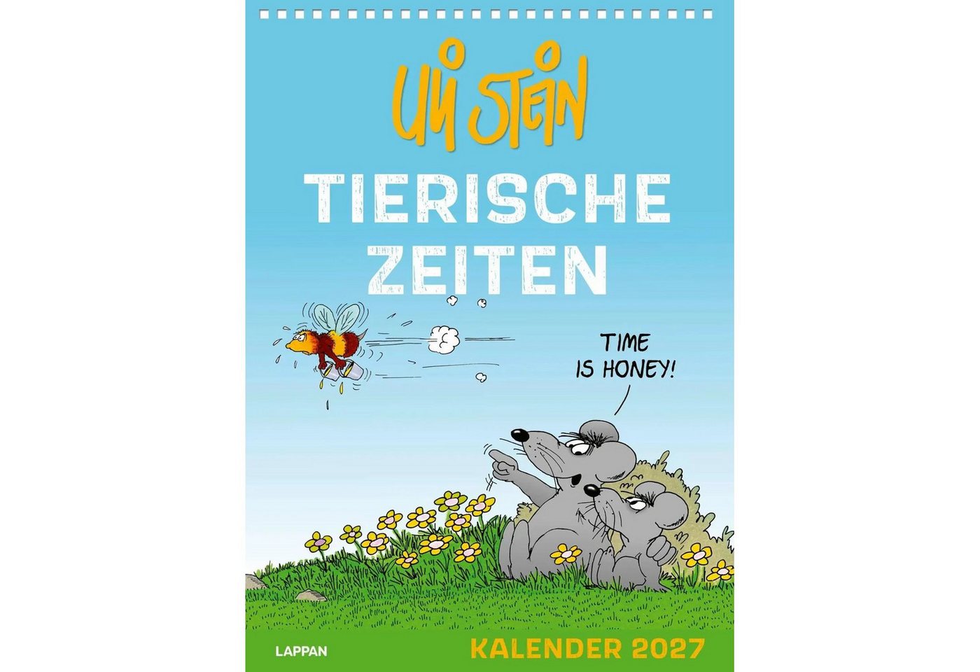 Lappan Verlag Wandkalender Uli Stein Tierische Zeiten 2027: Monatskalender für die Wand Bild 3