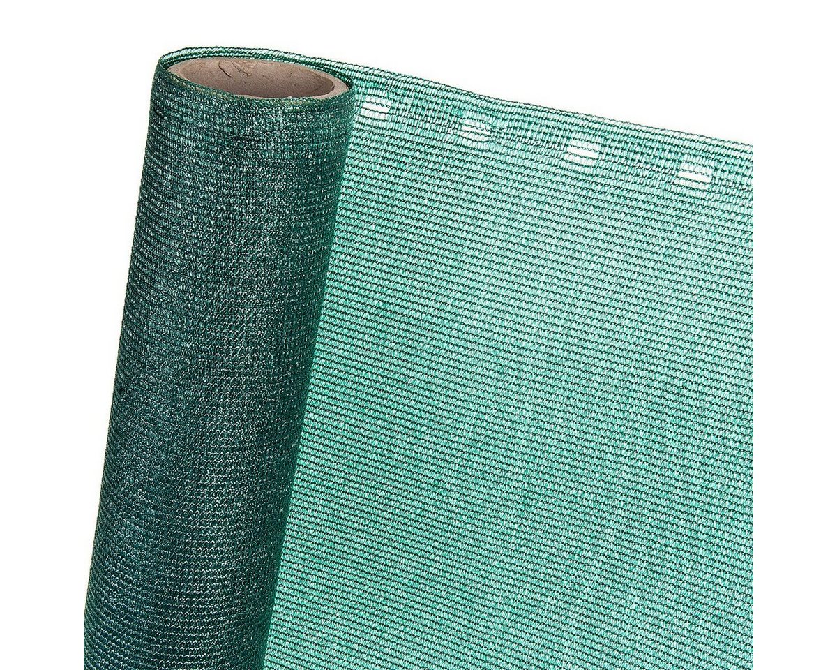HaGa Schutznetz ZAUNBLENDE 85 % 1m x 5m Schattiernetz, BxL: 1x5 m, (Gewebegewicht ca. 150 g/m², 85% Schattierwirkung, Hohe), Sichtschutznetz, Abdecknetz, Multifunktionelles UV-stabilisiertes