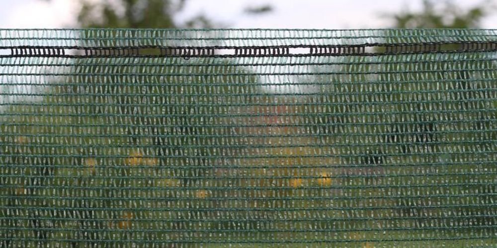 HaGa Schutznetz ZAUNBLENDE 85 % 1m x 5m Schattiernetz, BxL: 1x5 m, (Gewebegewicht ca. 150 g/m², 85% Schattierwirkung, Hohe), Sichtschutznetz, Abdecknetz, Multifunktionelles UV-stabilisiertes Bild 4