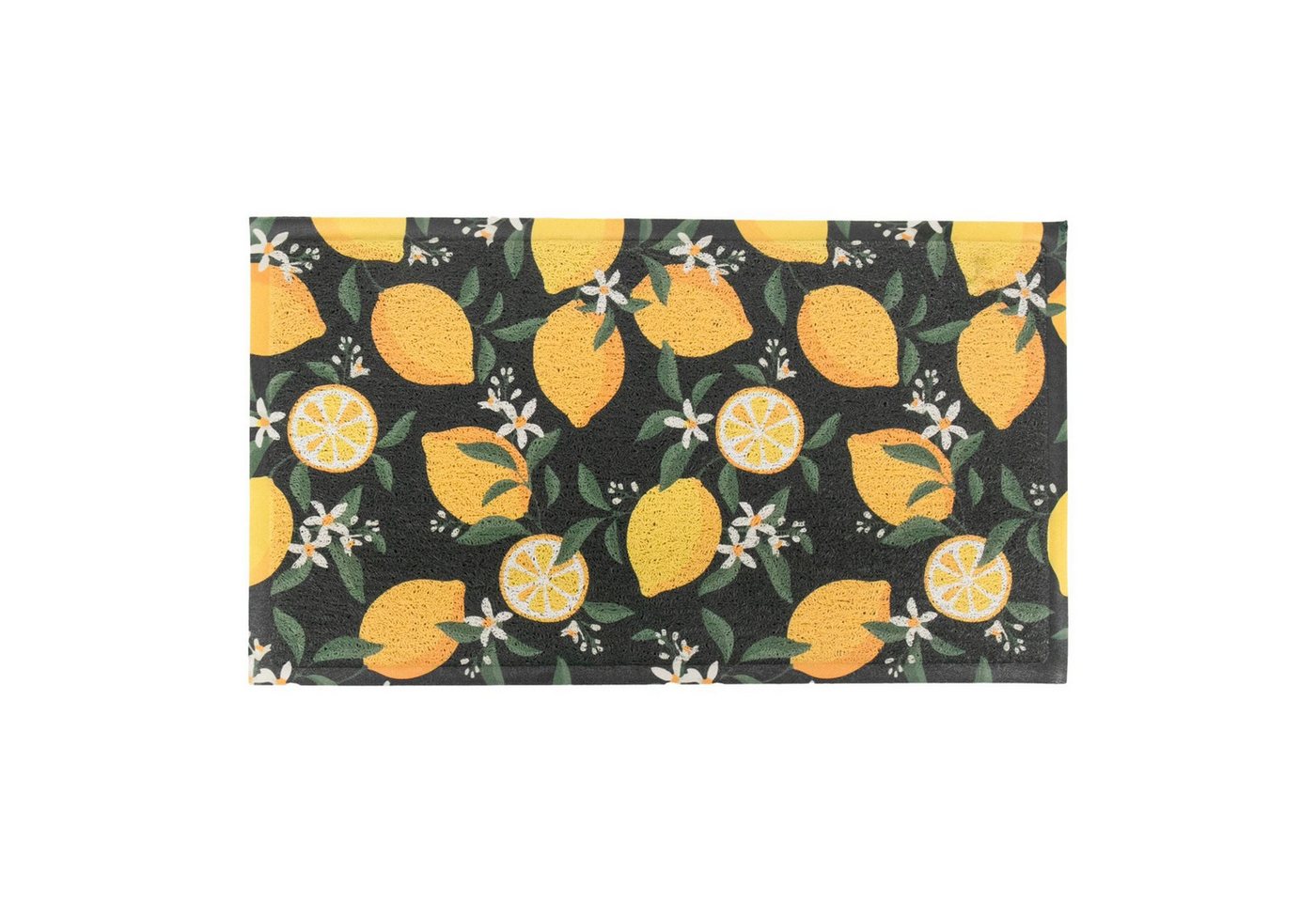 Artsy Mats Fußmatte Fußmatte mit Zitronenmuster für Innen & Außen (70 x 40 cm)
