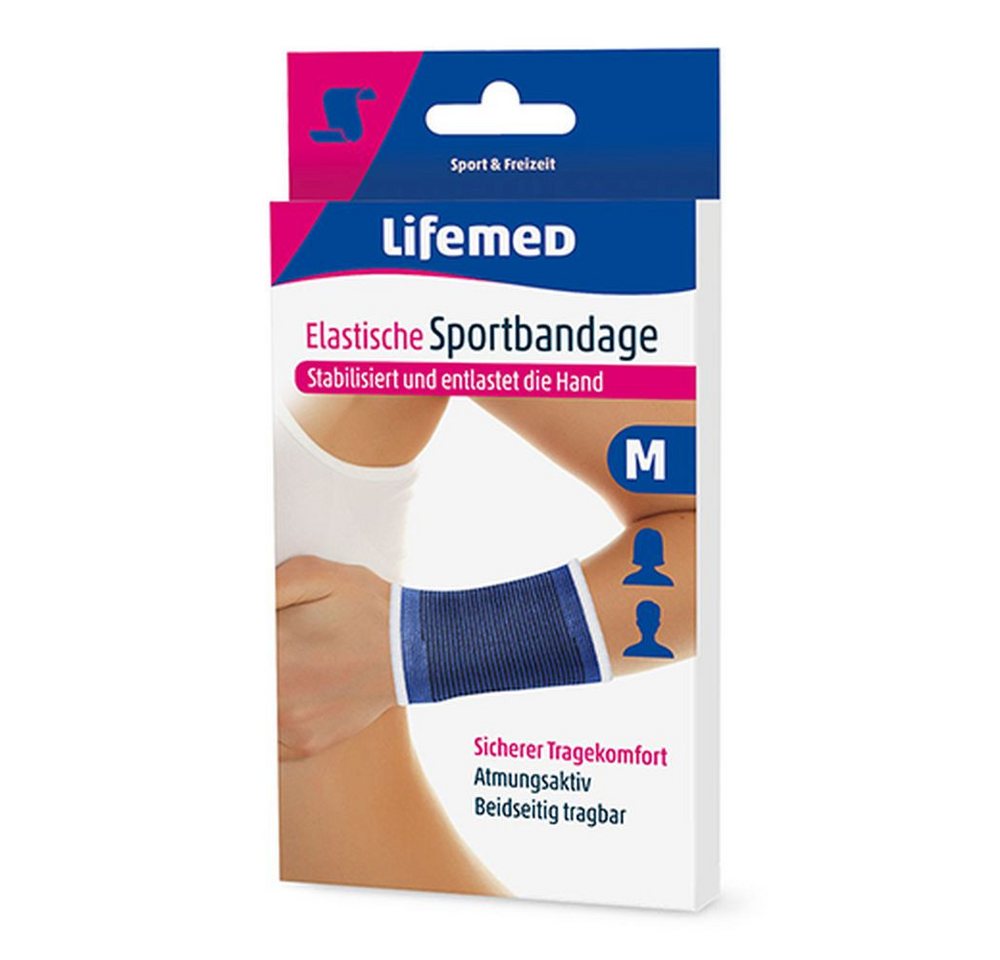 LifeMed Handbandage Lifemed Sportbandage Handstütze elastisch Göße M Bild 2