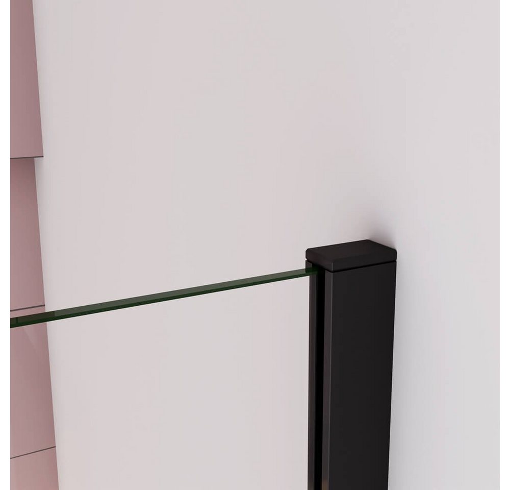 duschspa Duschwand 30-160cm Nano Glas Duschwand Duschtrennwand Walk in Dusche, Einscheibensicherheitsglas, Sicherheitsglas, (Set), Nano Glas