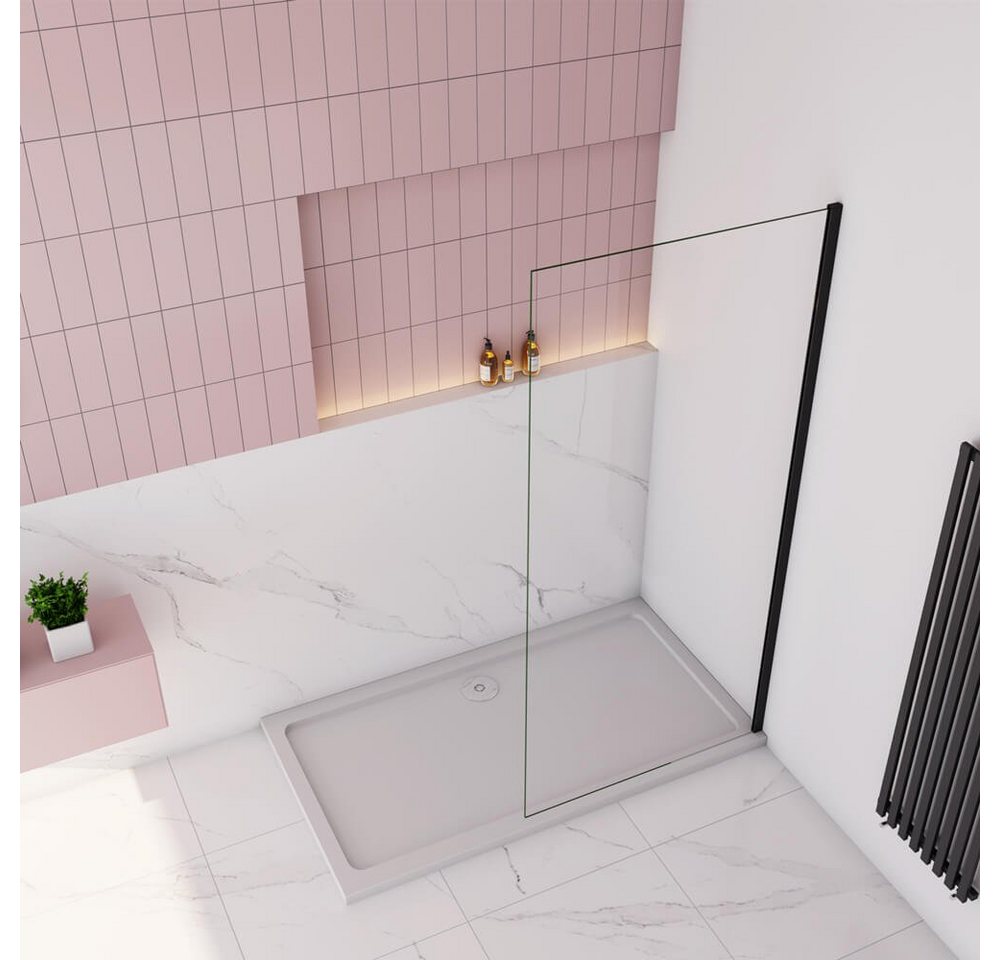 duschspa Duschwand 30-160cm Nano Glas Duschwand Duschtrennwand Walk in Dusche, Einscheibensicherheitsglas, Sicherheitsglas, (Set), Nano Glas Bild 3