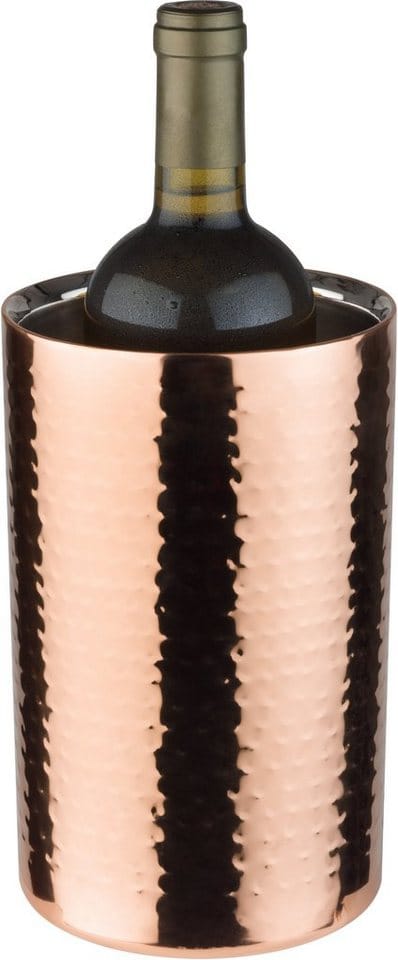 APS Flaschenkühler -COPPER - Edelstahl, außen Kupferoptik