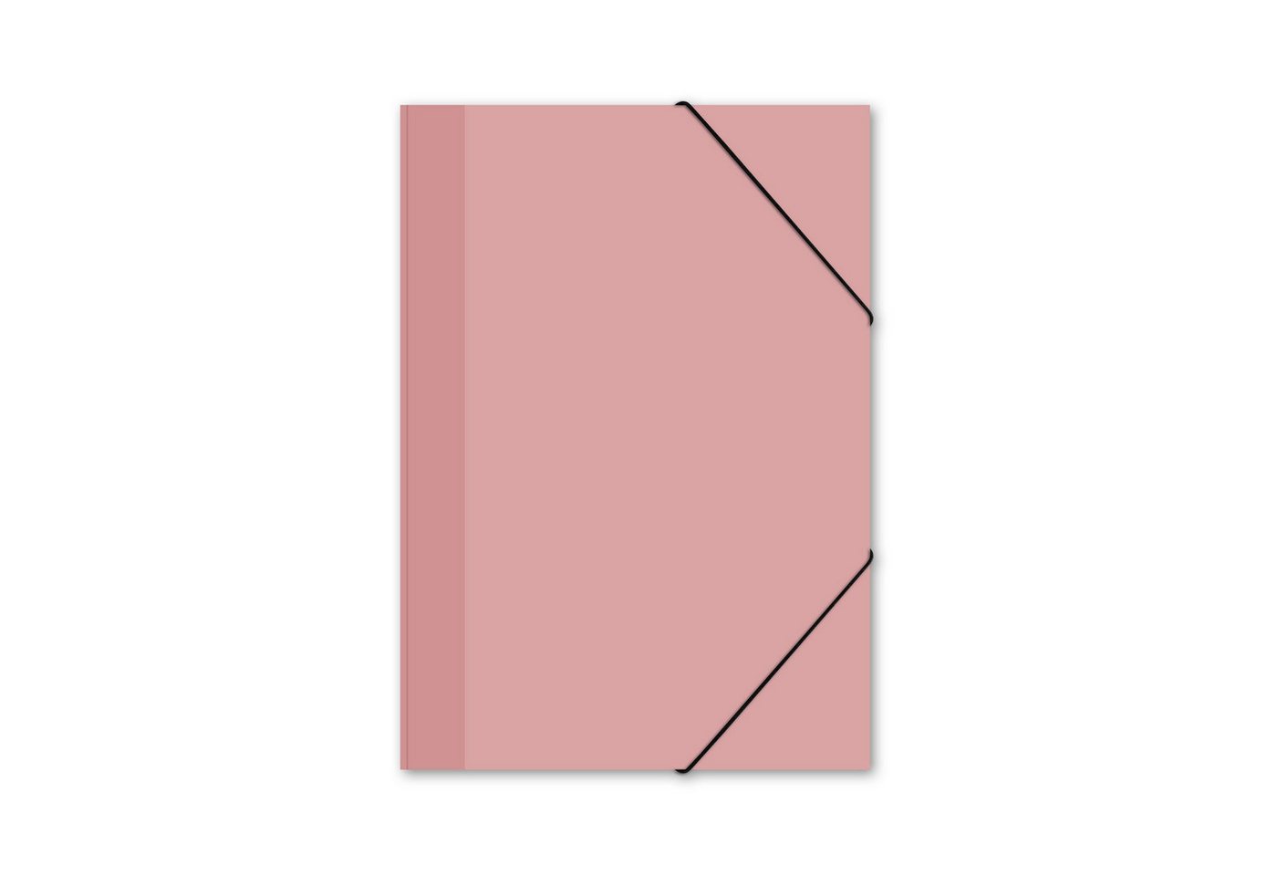 itenga Organisationsmappe itenga Gummizugmappe Sammelmappe Zeichenmappe A4 PP Motiv PASTELL ROSA Bild 2