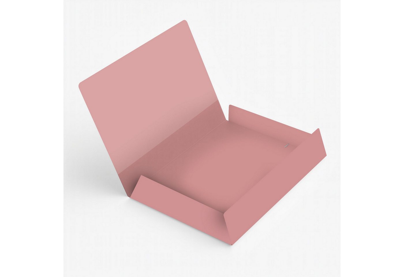 itenga Organisationsmappe itenga Gummizugmappe Sammelmappe Zeichenmappe A4 PP Motiv PASTELL ROSA Bild 3