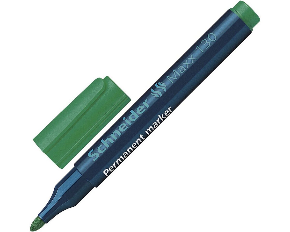 Schneider Permanentmarker Maxx 130, (4-tlg), toluolfrei, Strichstärke: 1,0 - 3,0 mm Bild 3