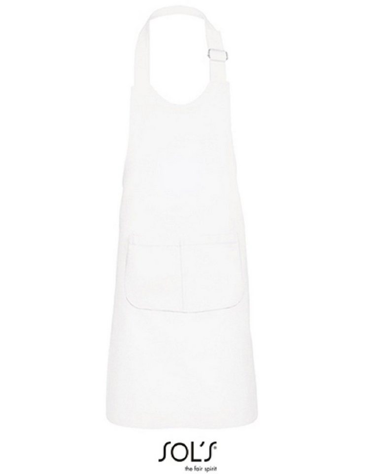 SOLS Grillschürze verstellbare Latzschürze / Kochschürze für Kinder - Größe 64 x 47 cm, Fronttasche mit 2 Fächern Bild 2
