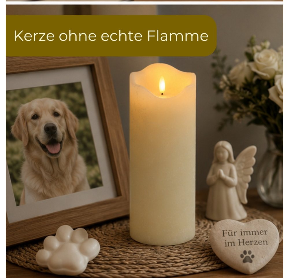 GarPet LED-Kerze LED Kerze mit Timerfunktion Echtwachs LED Kerzen Elektrische Kerze Bild 2