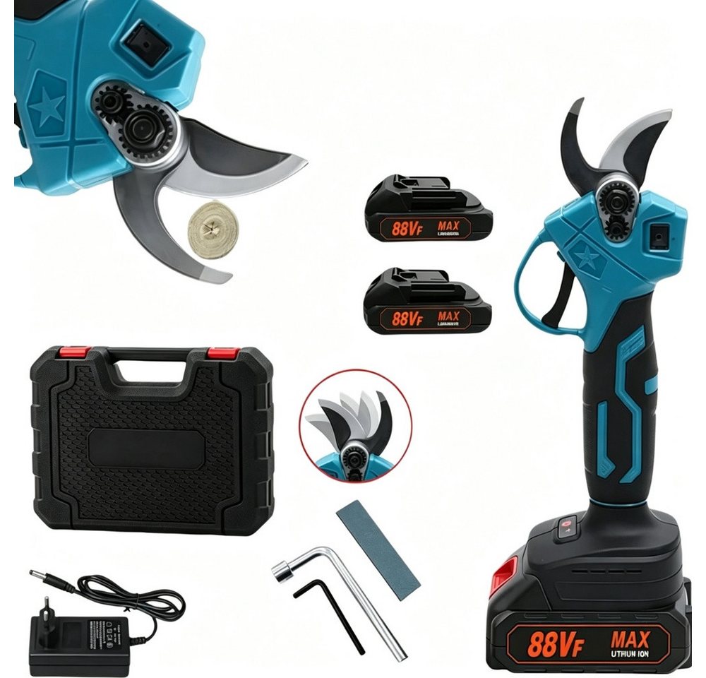 ANTCOOL Astschere Akku-Astschere 88Vf, SK5 30mm, Elektro-Gartenschere mit Zählerfunktion Bild 4