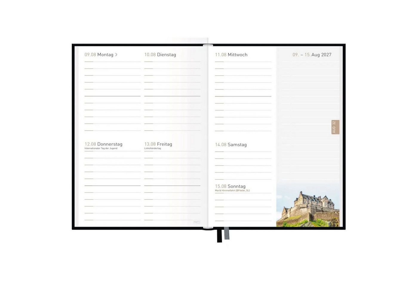 Häfft Taschenkalender Chäff-Timer mini A6+ 2027 Bild 3