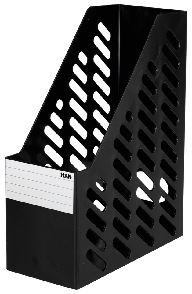 HAN Stehsammler 1603-13D 2x Stehsammler KLASSIK XXL - Schwarz