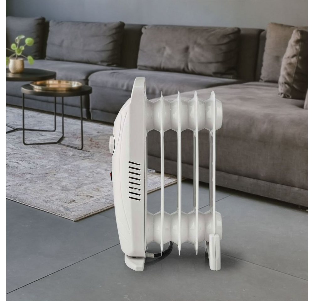 Nedis Ölradiator, Mobiler Ölradiator Heizung Elektroheizung, Thermostat 1