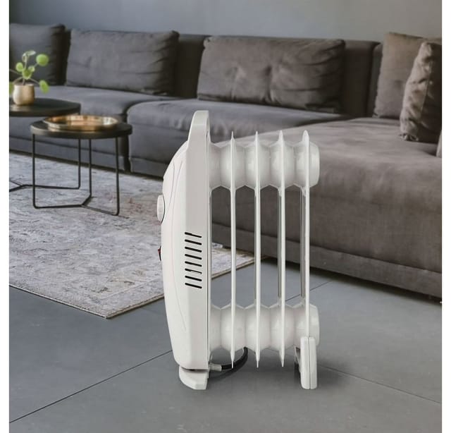 Nedis Ölradiator, Mobiler Ölradiator Heizung Elektroheizung, Thermostat 1