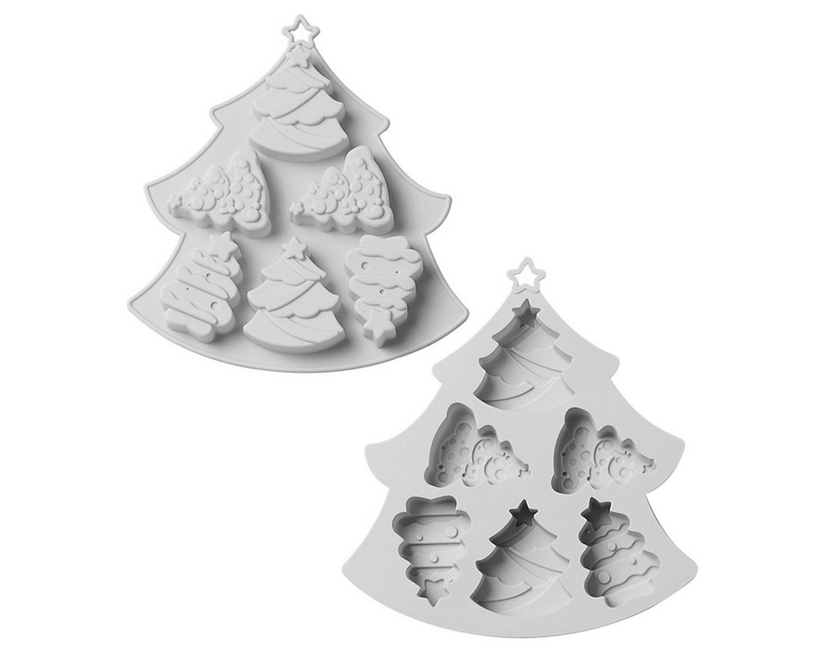 Metamorph Backform Weihnachtsbaum Silikon Backform - Minicakes Kekse, Minicakes Kekse Bild 2