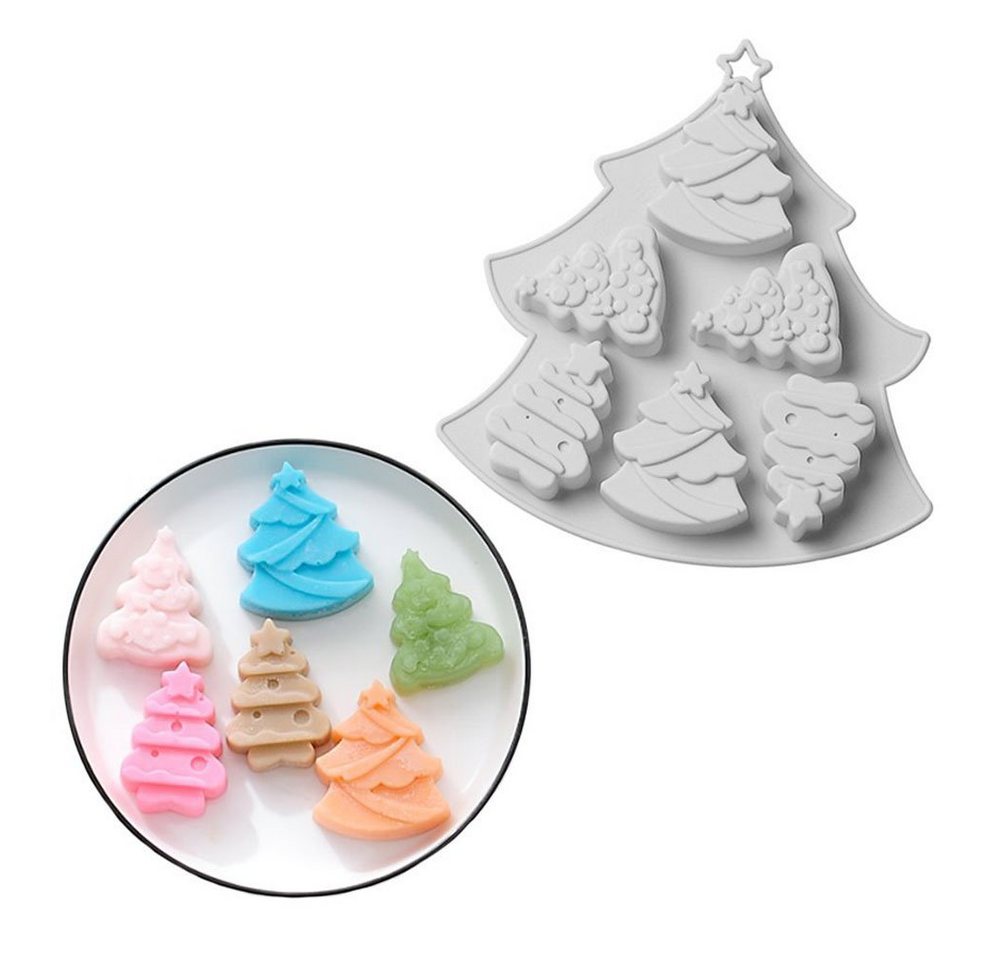 Metamorph Backform Weihnachtsbaum Silikon Backform - Minicakes Kekse, Minicakes Kekse Bild 3