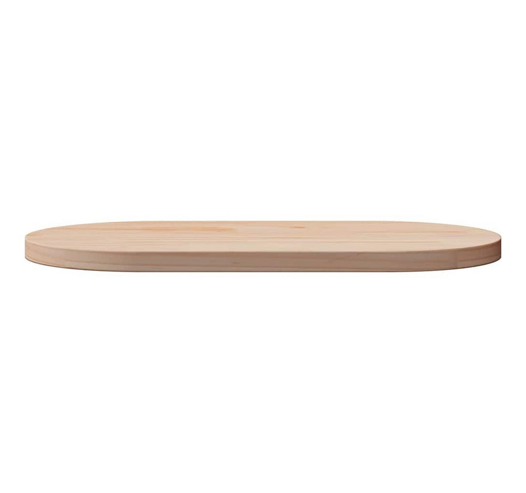furnicato Tischplatte Holztischplatte aus massivem Kiefernholz 60 x 30 x 2,5 cm (1 St), Unbehandelte Tischplatte mit rustikaler Maserung für das Restaurant Bild 4