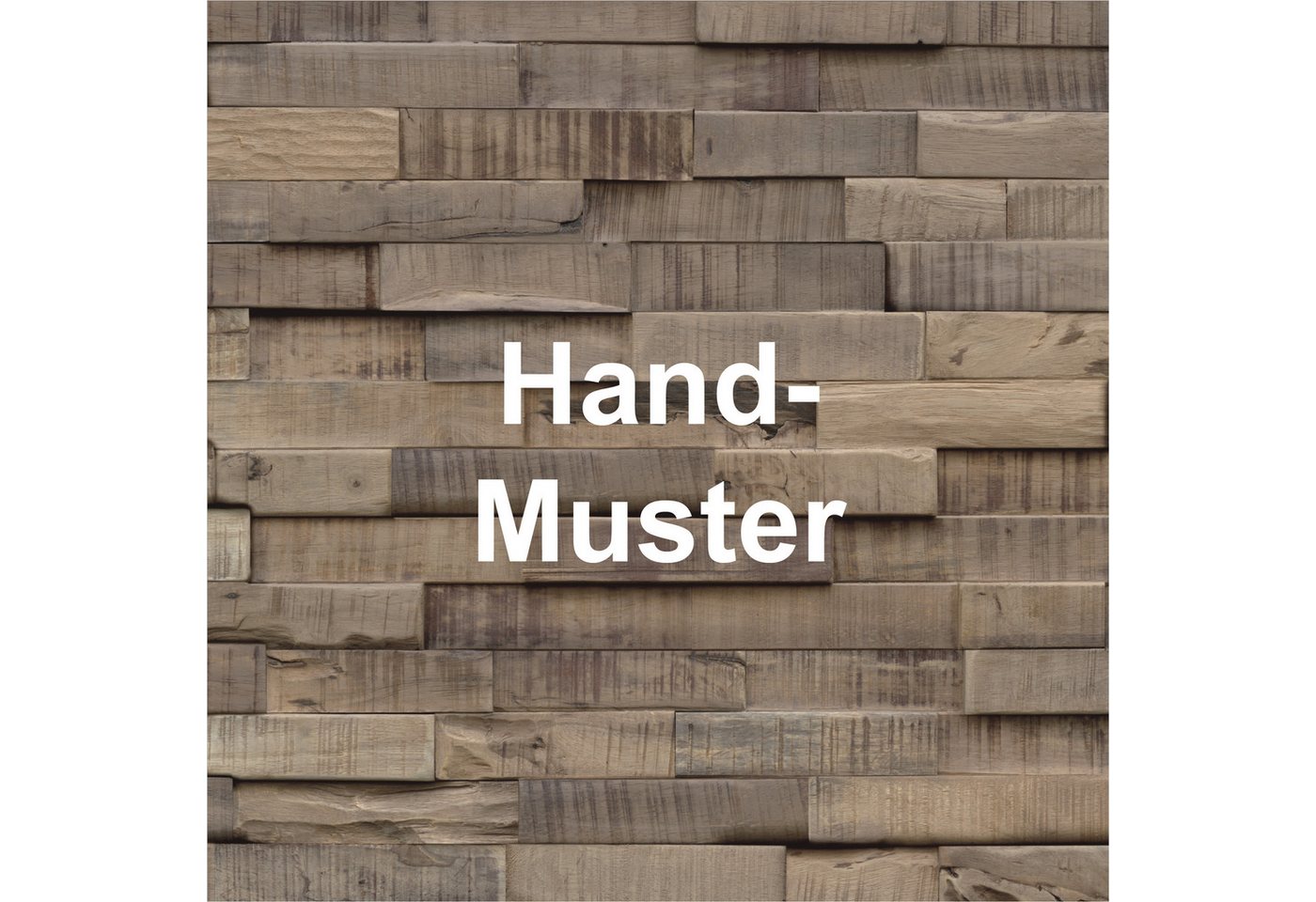 INDO 3D Wandpaneel Muster Echtholzpaneel Slimwood Hevea, BxL: 20,00x56,00 cm, (Packung, Versandkostenfreie Lieferung) Bild 3