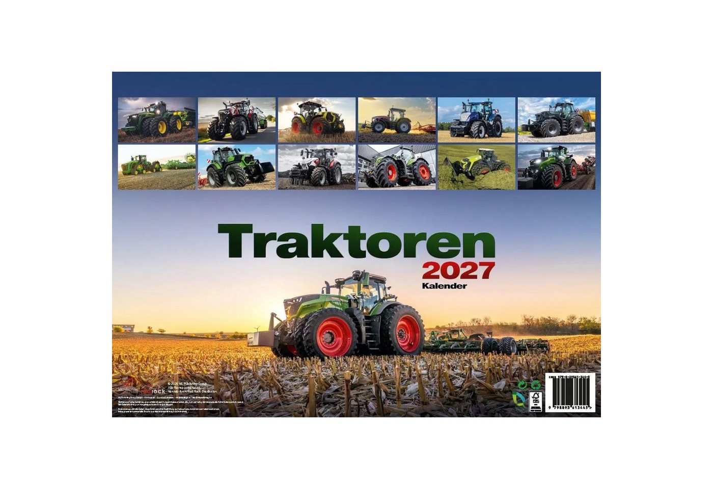 Wandkalender Traktoren Kalender 2027 Bild 4