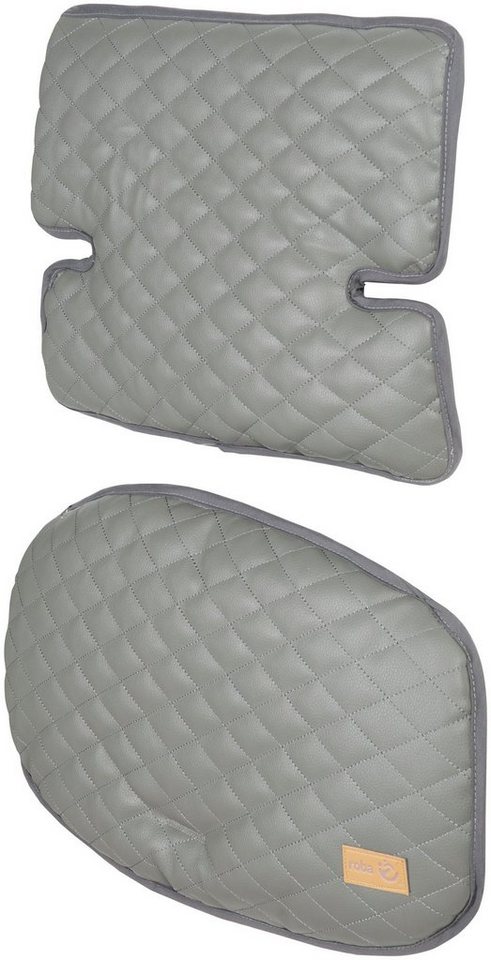 roba® Sitzverkleinerer Sit Up Luxe, stone gesteppt, 2-teilig, (2-tlg) Bild 2