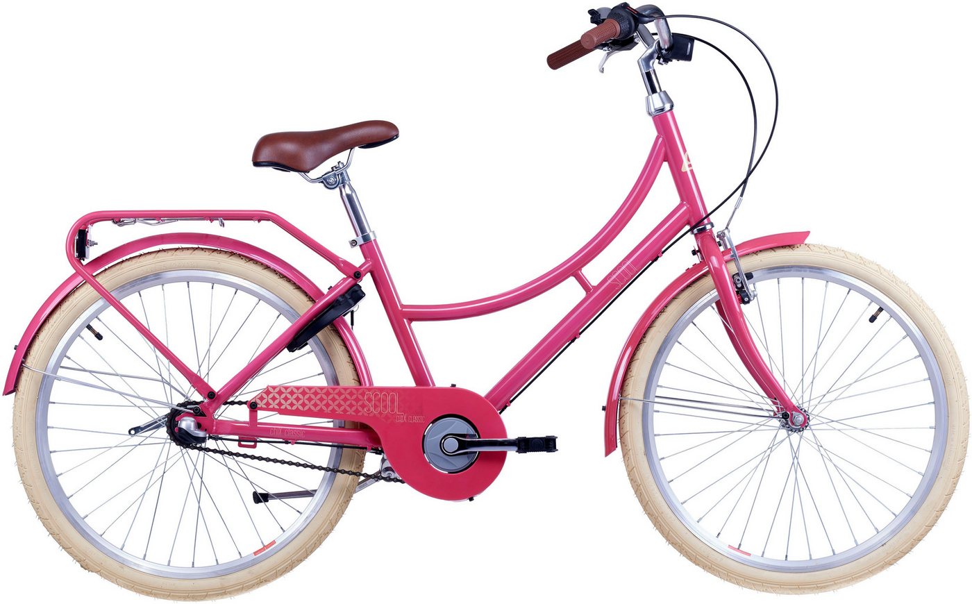 S’COOL Kinderfahrrad S'COOL chiX classic, 3 Gang Shimano, Nabenschaltung