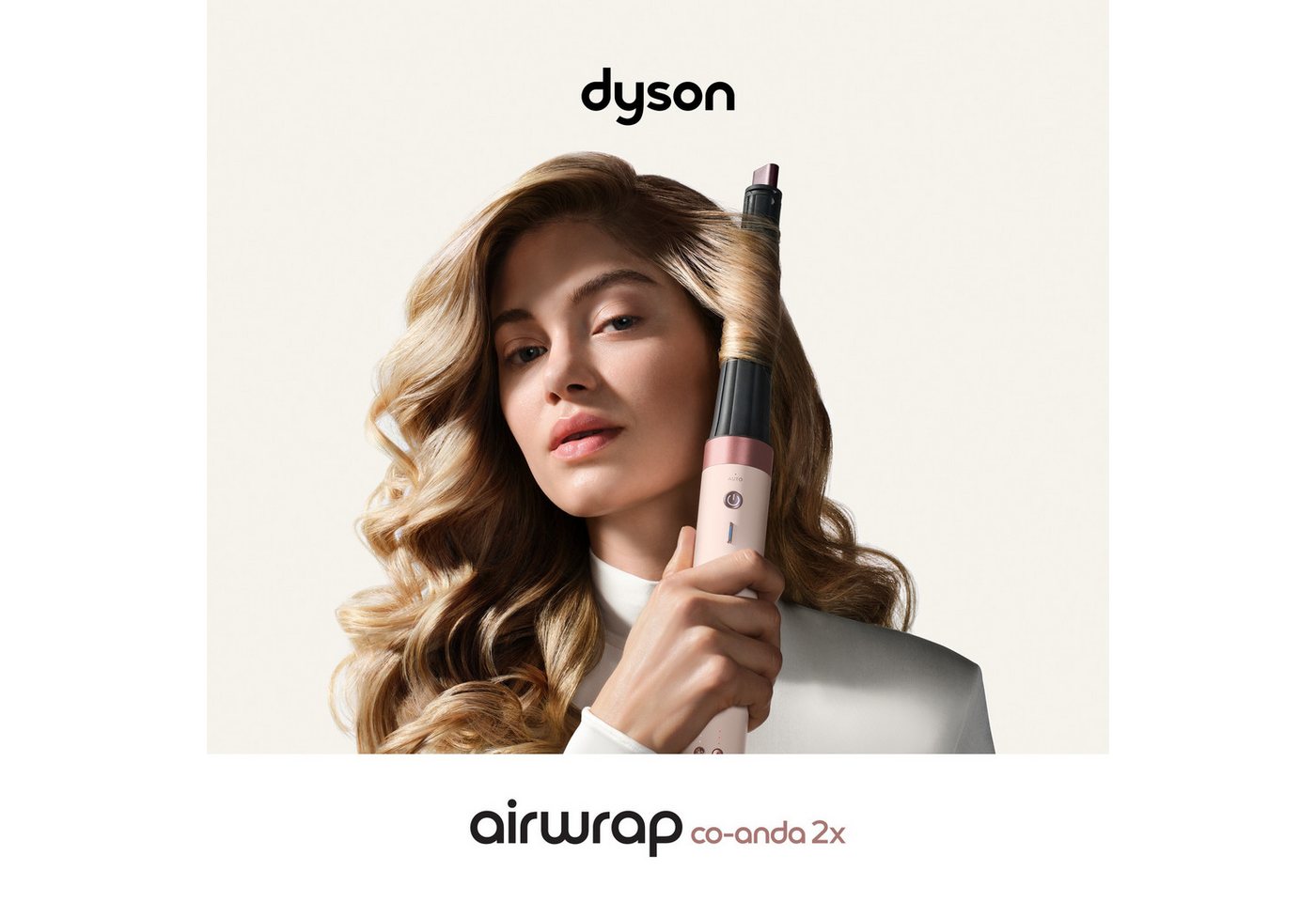 DYSON Multihaarstyler Dyson Airwrap Co-anda2xTM Straight + Wavy Ceramic Pink/Roségold, 6 Aufsätze für Locken, Glätten, Volumen und Trocknen Bild 2