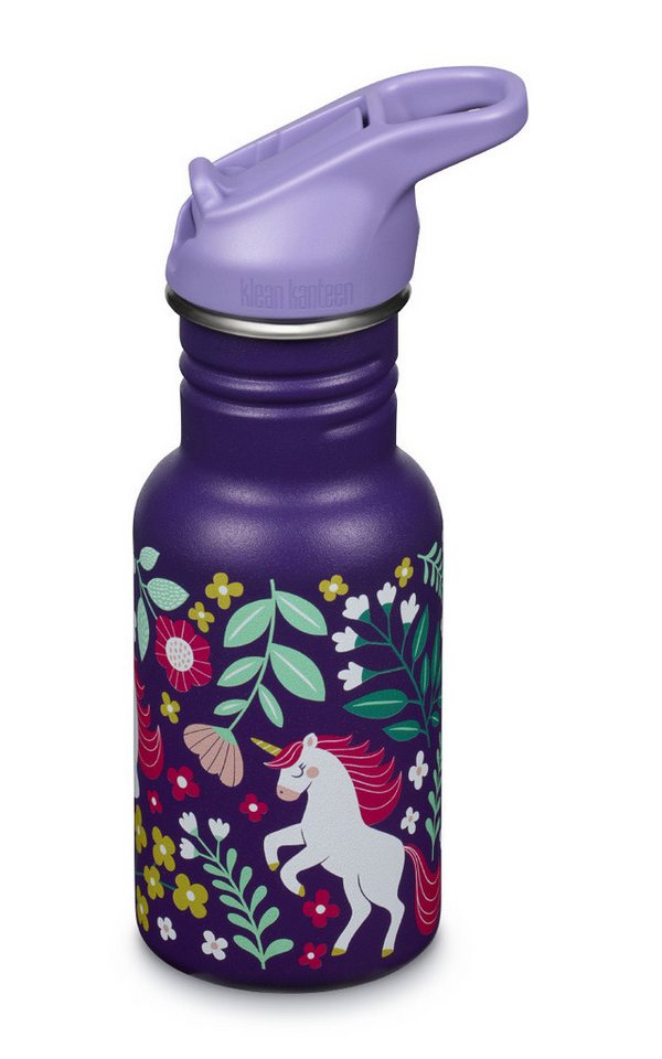Klean Kanteen Trinkflasche Klean Trinkflasche Kid Classic 355ml Flip Sport Cap Leaping Unicorn Bild 2