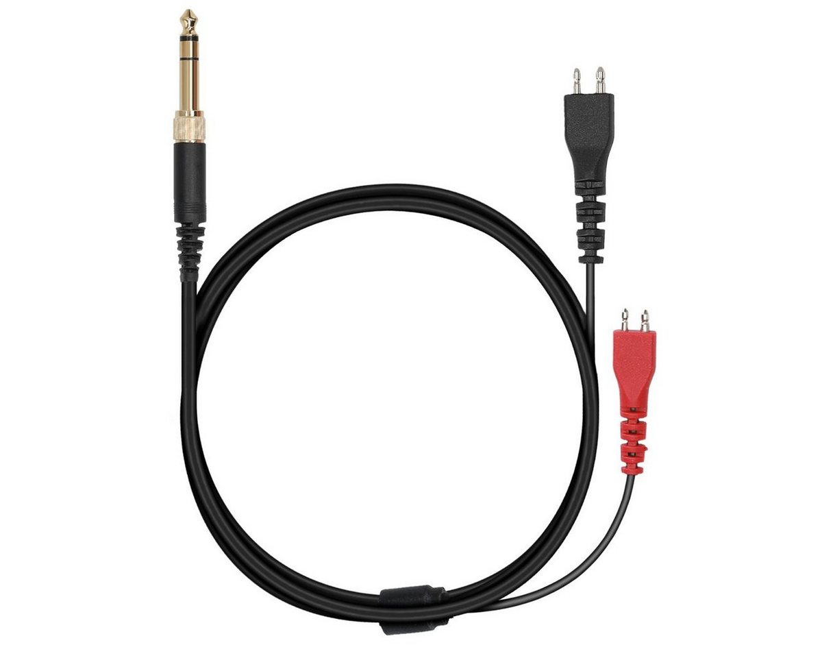kwmobile Kopfhörerkabel für Sennheiser HD25/HD560/HD540/HD480/HD430 etc. Audio-Kabel, (19.80 cm), Over Ear Kopfhörer Ersatzkabel - 3.5mm Klinke für Headphones - 255cm Bild 4