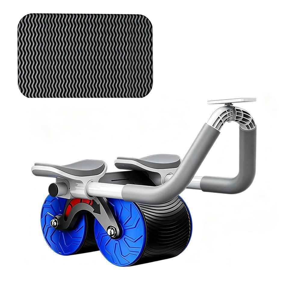 AFKSMILE Bauchtrainer Ab Roller Automatisches Rebound-Bauchrad, Ab Trainer für Core Training, Bauchmuskeltrainer mit Kniematte für Männer und Frauen, für zu Hause Bild 4