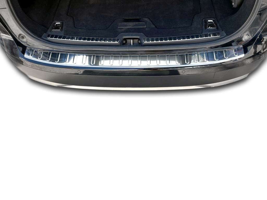 RECAMBO Ladekantenschutz für VOLVO V90 + V90 Cross Country, BJ ab 2016> Stoßstangenschutz, V2A rostfrei, Exklusive Optik, praktischer Schutz & perfekte Passform Bild 5