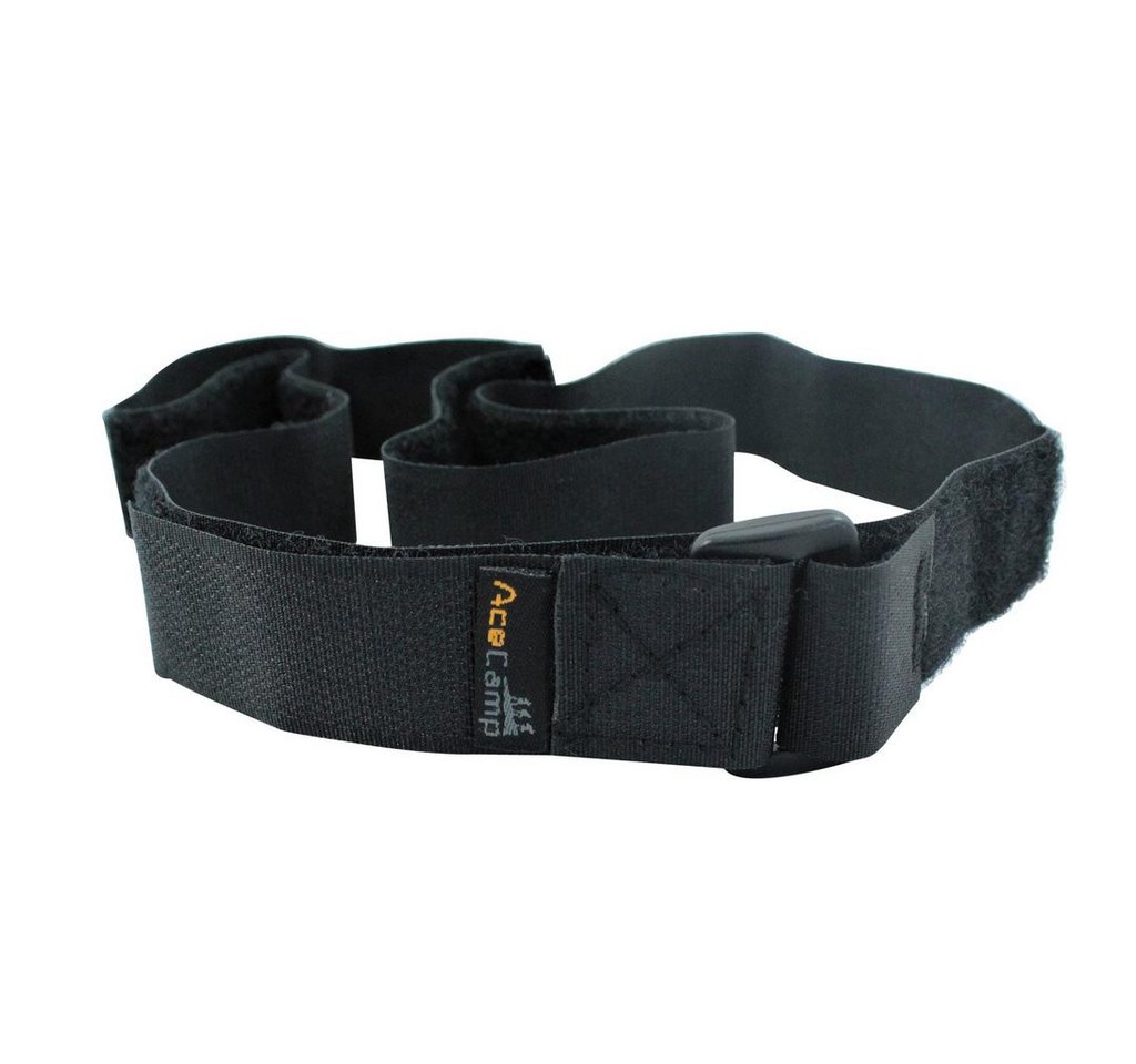 AceCamp Koffergurt AceCamp Gepäckgurt 2er-Set 90 cm in Schwarz für Reisegepäck, (Doppelpack, 2-tlg), kompakt, robust, 2er-Set