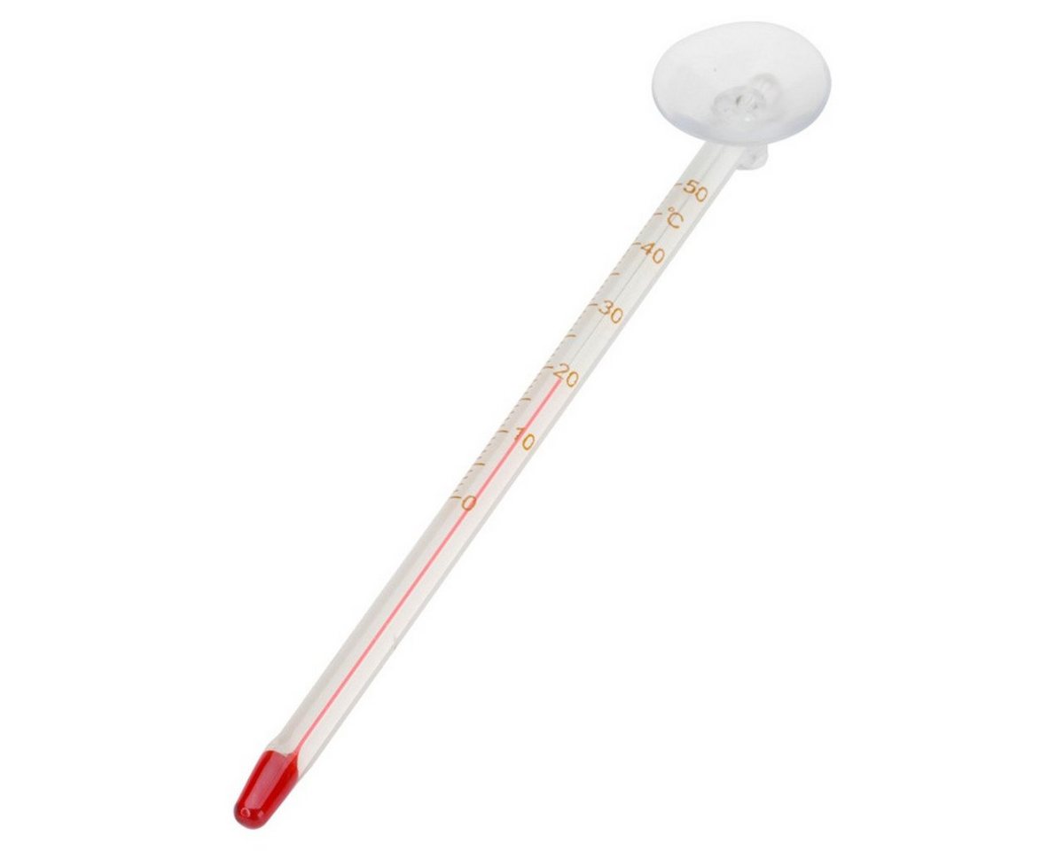 Europet-Bernina Aquarienthermometer Glasthermometer mit Sauger Slim
