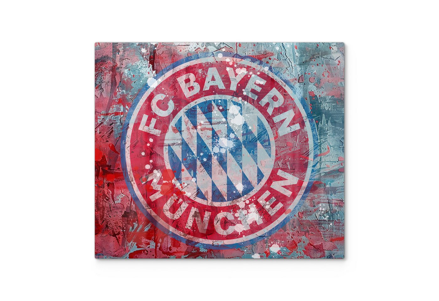 DEQORI Herdblende-/Abdeckplatte 'Wappen FC Bayern München', Glas, (1 tlg), Herdabdeckplatte Ceranfeld Herd Platte Abdeckung Glasplatte Bild 5