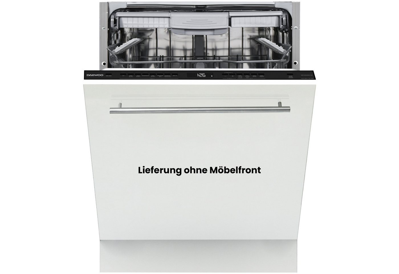 Daewoo vollintegrierbarer Geschirrspüler DBFS33N49E61-DE, 9 l, 16 Maßgedecke, Einbau Spülmaschine vollintegriert 60 cm, 9 Programme, AquaStop, 49 dB Bild 3