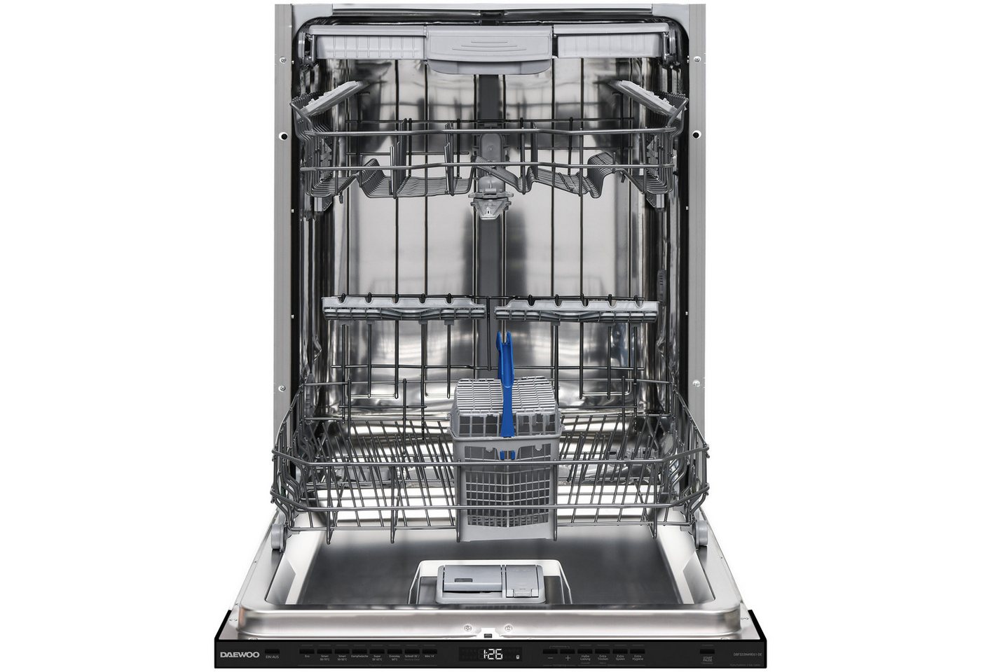 Daewoo vollintegrierbarer Geschirrspüler DBFS33N49E61-DE, 9 l, 16 Maßgedecke, Einbau Spülmaschine vollintegriert 60 cm, 9 Programme, AquaStop, 49 dB Bild 5