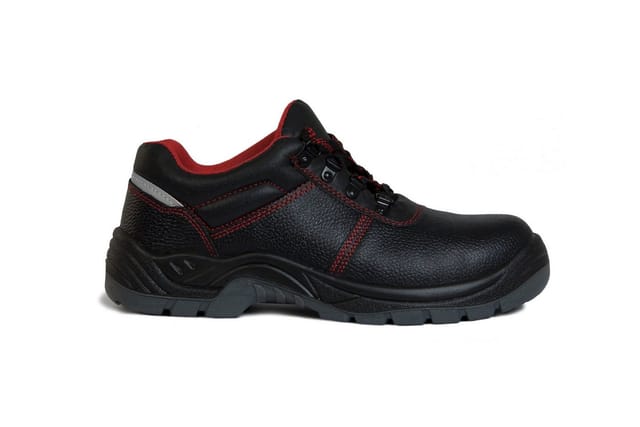 QUALITEX HIGH QUALITY WORKWEAR Arbeitsschuh schuhe schwarz/rot Herren: 44