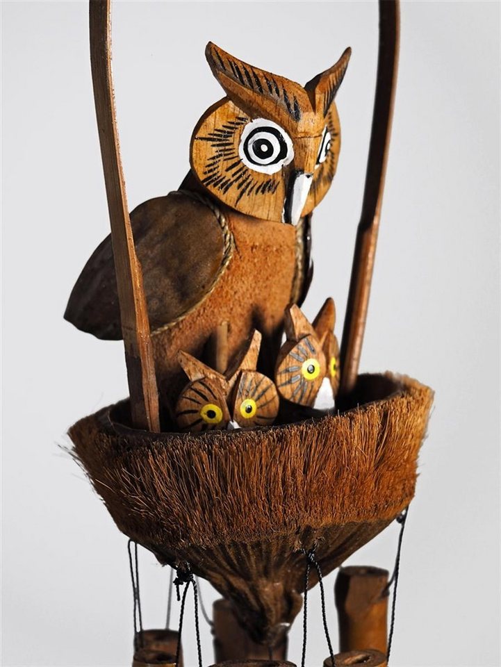 Hathi Windspiel Windspiel & Klangspiel "Eulen im Nest", ca. 60 cm lang (1 St) Bild 3