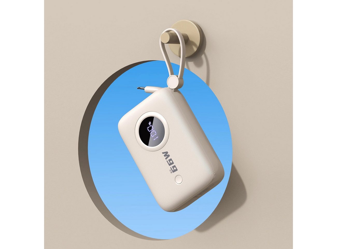 Dudao Powerbank K-14 USB-A / USB-C 10000 mAh- USB-A, USB-C Powerbank Bild 2