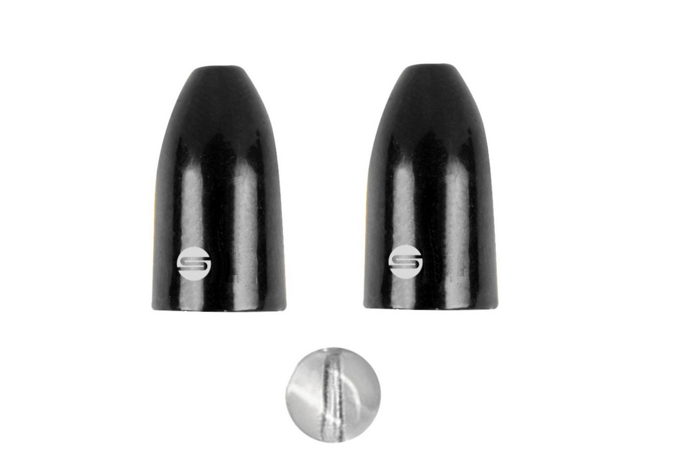SPRO Angelgewicht Spro Freestyle Brass Bullet Sinker - 2 Patronenbleie mit Perle