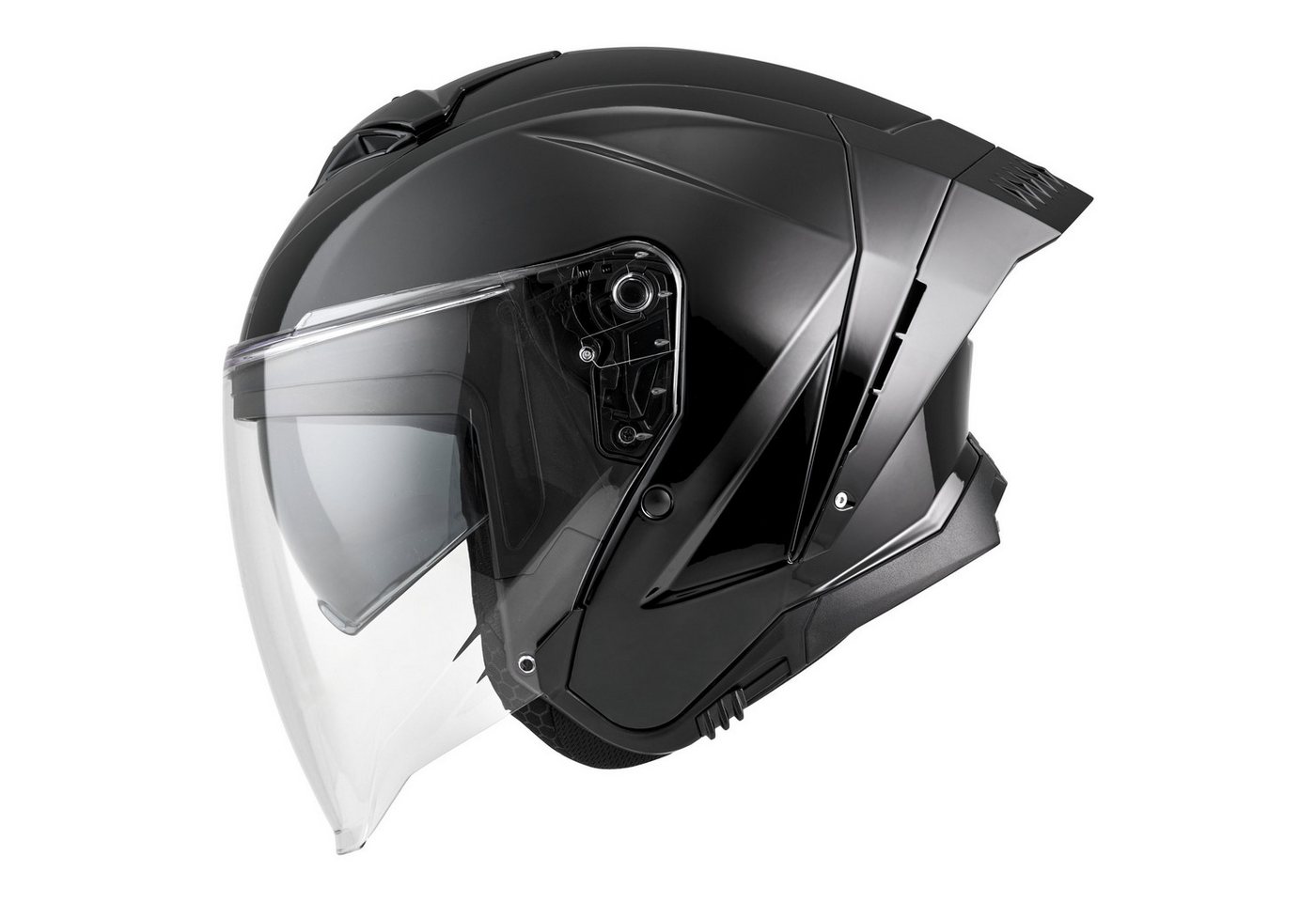 Bogotto Motorradhelm H599 Jethelm, Geeignet Für Brillenträger,herausnehmbares Innenfutter,integriert