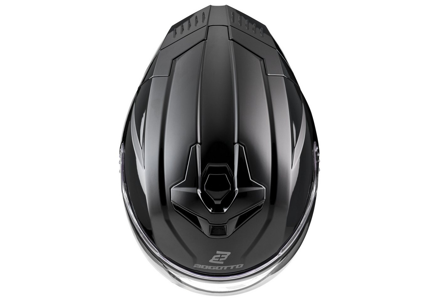 Bogotto Motorradhelm H599 Jethelm, Geeignet Für Brillenträger,herausnehmbares Innenfutter,integriert Bild 3