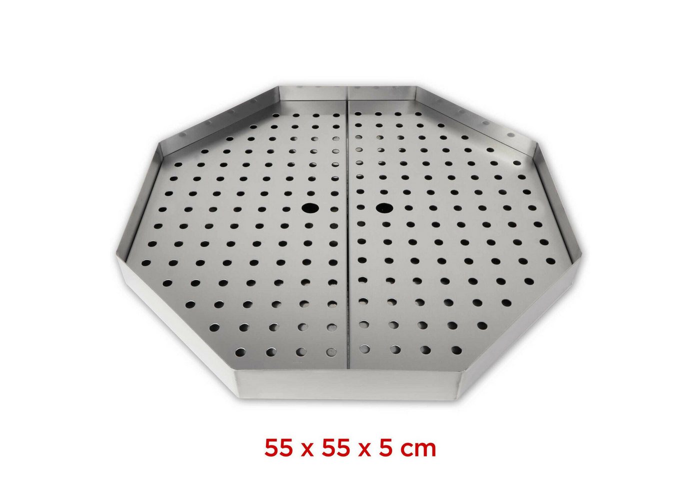 Gastronics Dönergrill Fettwanne für Döner- Gyros Grill 50/ 55 cm 8 Eckig