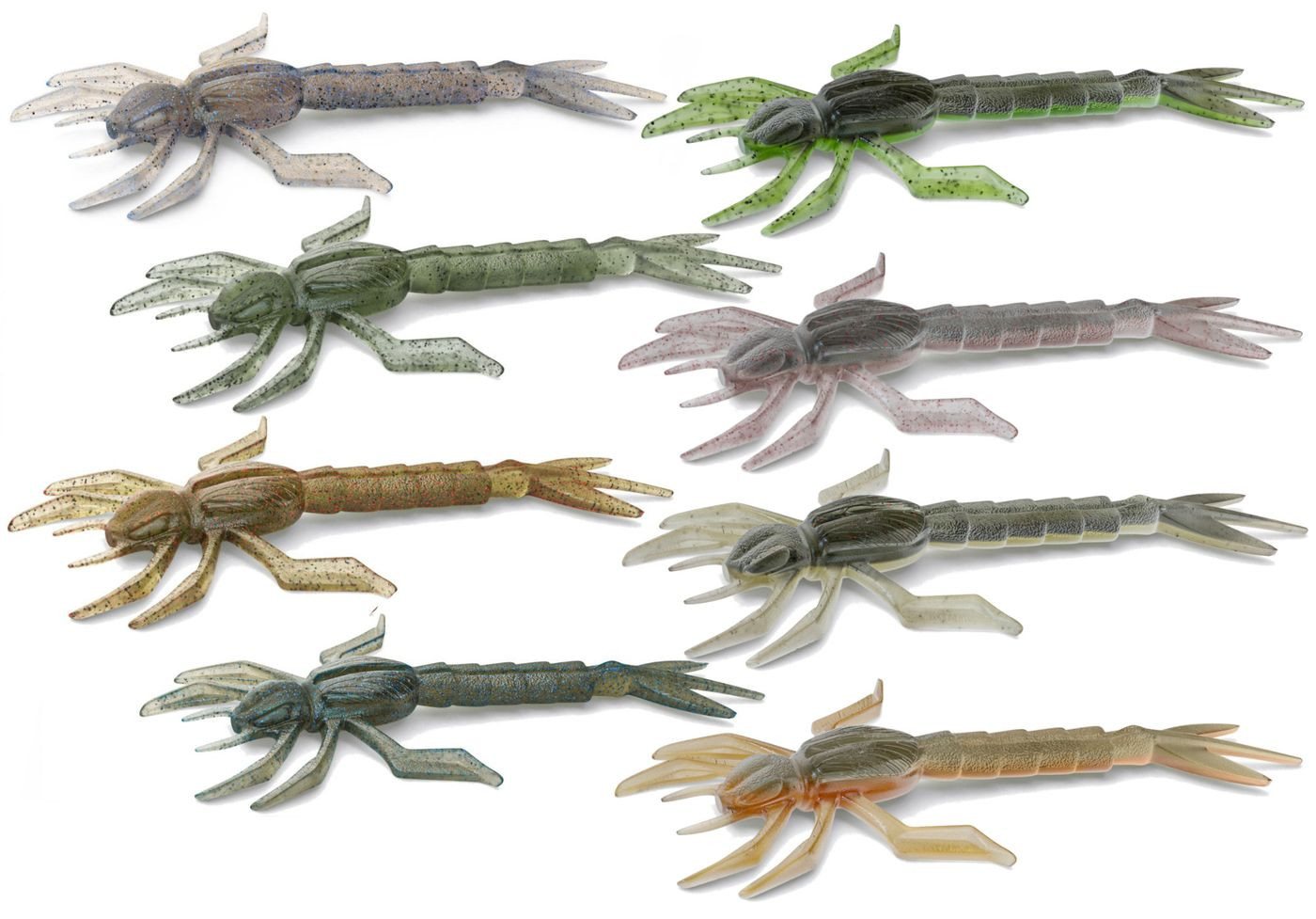 Nays Kunstköder Nays DRGN 35 8.9cm - 5 Gummiköder Larve Bild 2
