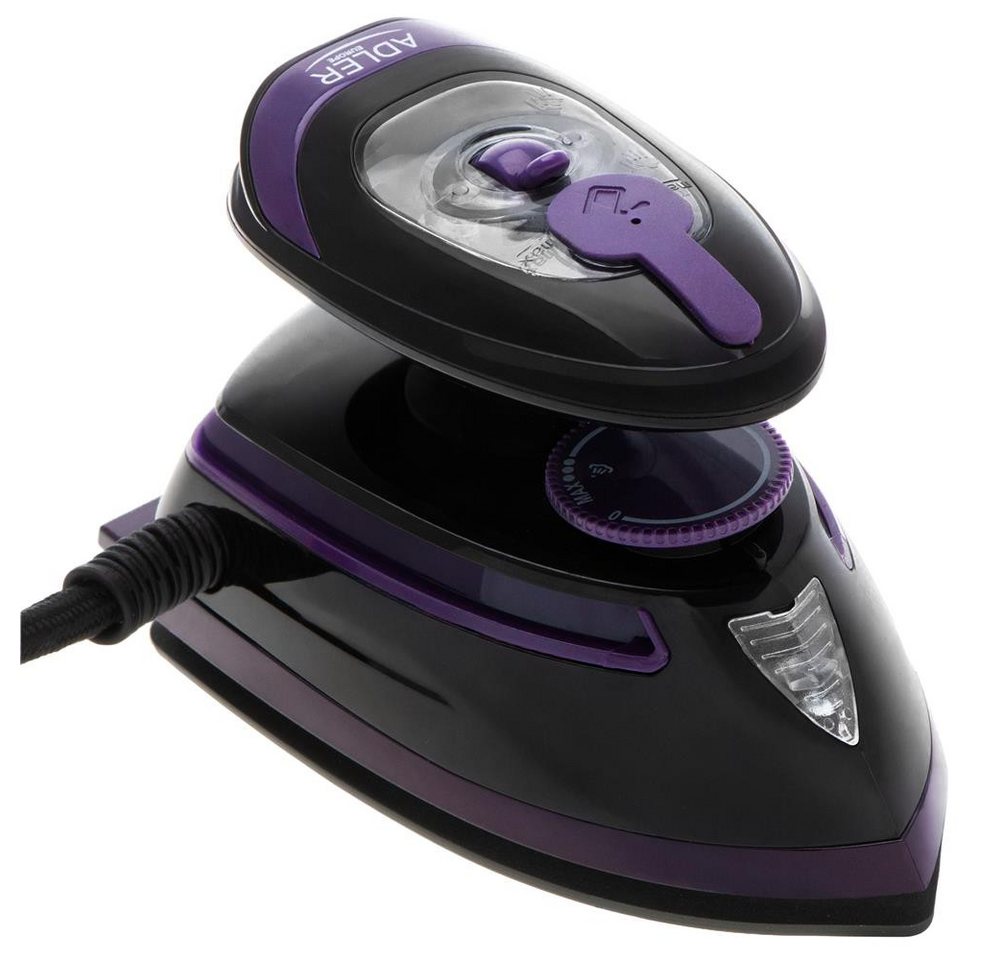 ADLER EUROPE Reise-Dampfbügeleisen AD 5049 Reisebügeleisen mit Dampf kompakt und leicht, 420 W, Keramiksohle, Dual Voltage 110/220V für Urlaub und Geschäftsreise Bild 3