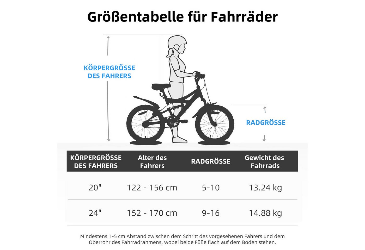 JOYSTAR Kinderfahrrad 20 Zoll bike für Jungen und Mädchen ab 7-12 Jahren Student Pendler, 1 Gang, Step-Through Rahmen mit Gepäckträger, 7 Gang Bild 3
