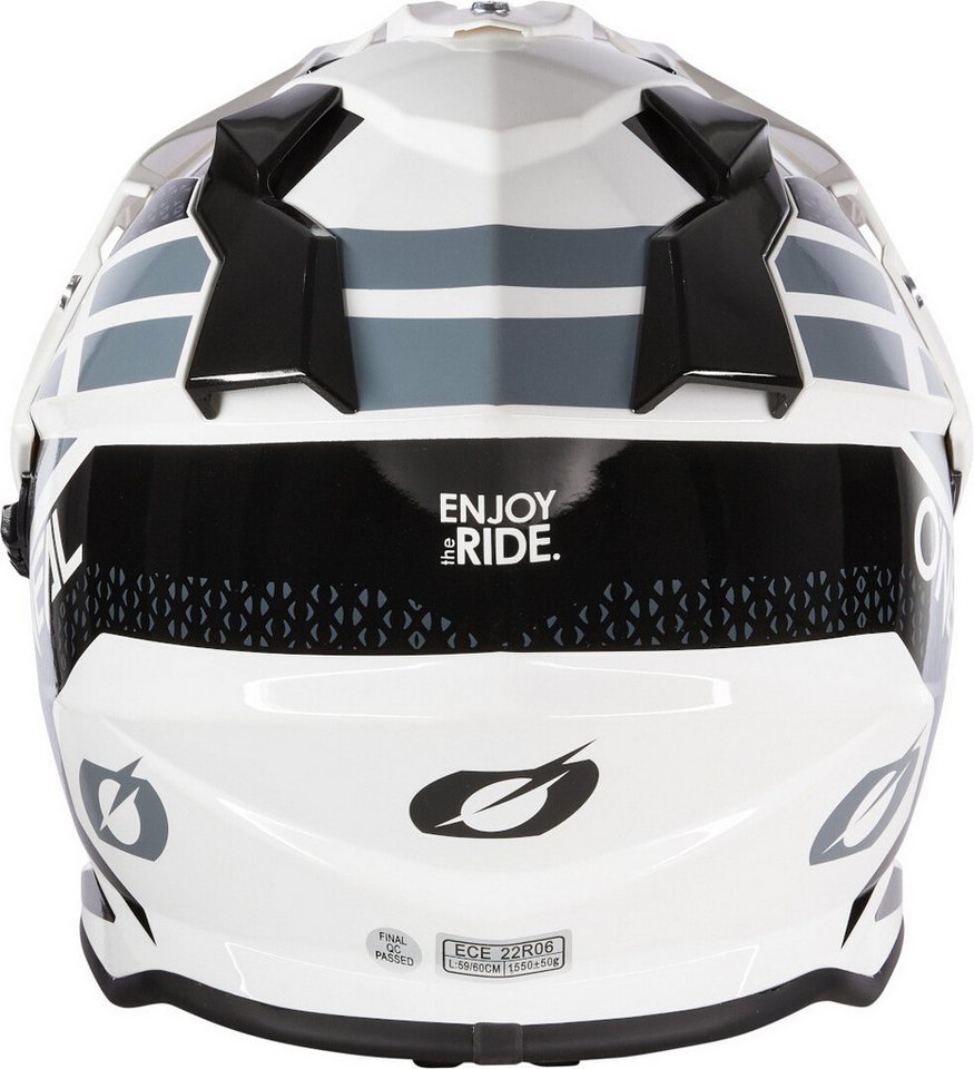 O’NEAL Motocrosshelm Sierra R Motocross Helm, Vorbereitet Für Kommunikationssystem,integriertes Sonnenvisier Bild 2
