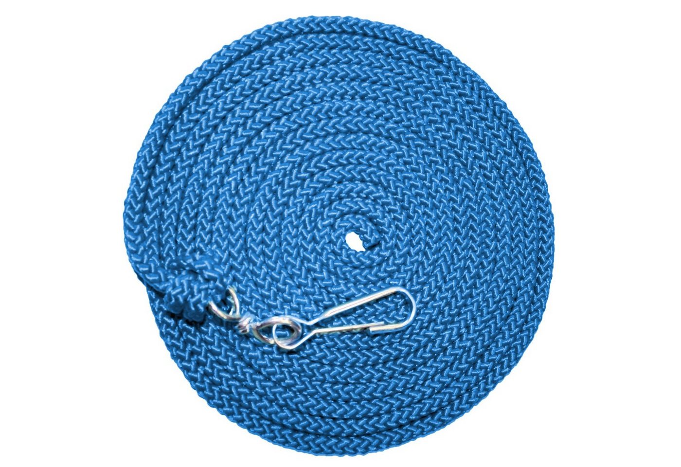 EDUPLAY Springseil Schwungseil Springseil, mit Federhaken & Drehwirbel, 5 m Bild 2