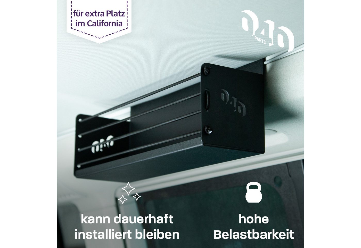 040Parts Spanngurt 040 parts Einhängeregal für das Aufstelldach passend für VW T5 T6 Bild 5
